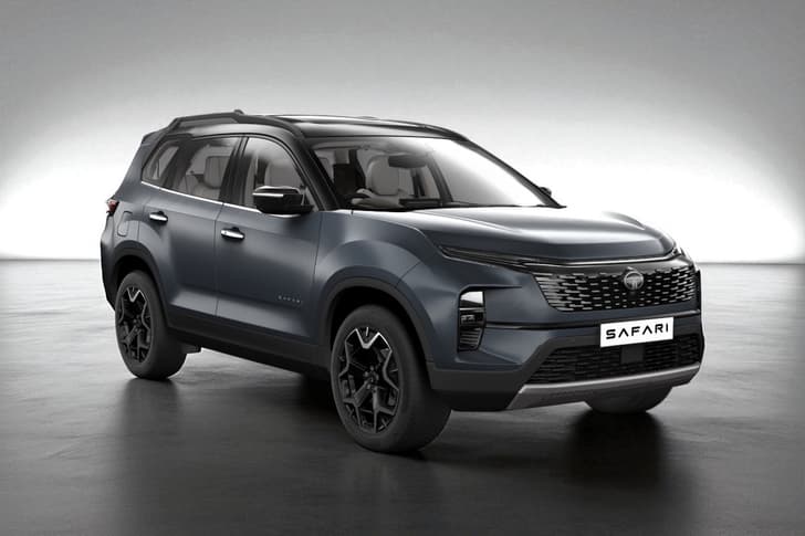 Tata Safari Color Daytona Grey